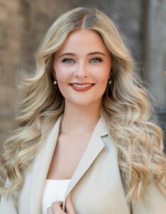a headshot of a female student